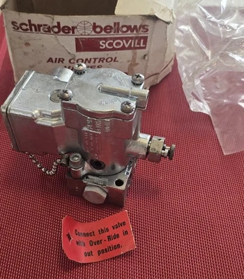 Schrader-Bellows Air Control Pilot Valve 120volt N19323001 NOS - Image 1 of 4