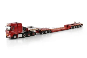 WSI 6073371 Nooteboom Red Line; MERCEDES-BENZ ACTROS MP5 SLT BIG SPACE 8X4 EURO  - Bild 1 von 4