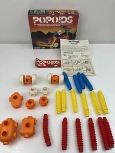 Vintage 1983 Tomy Popoids: Cosmic Cars 5202 w/ Original Box 1980’s Incomplete - Picture 1 of 10