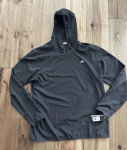 NEW NWT Adidas Anorak Lightweight Golf Woven Hoodie Pullover ADVR0888 Size XL - Picture 1 of 4