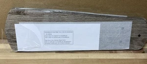 Hampton Montgomery II 44" Brushed Nickel Ceiling Fan Replacement Parts Blades - Picture 1 of 7