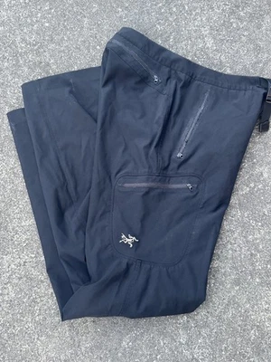 Arc’teryx Beta SL Goretex Mens Ski Snow Rain Pants Shell Black Size M MSRP $300 - Image 1 of 4