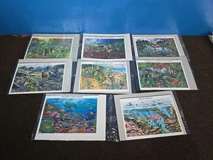 NATURE OF AMERICA STAMPS 8 SHEETS  - Picture 1 of 15
