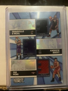 2006 Topps Luxury Box Shaq/Andrew Bogut /Yao Ming Warm Up Card 150/250 - Picture 1 of 2
