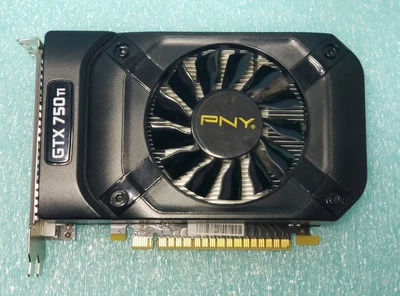 PNY GeForce GTX 750 TI 2GB DDR5 2x DVI 1x Mini-HDMI VCGGTX750T2XPB GPU - Image 1 of 3