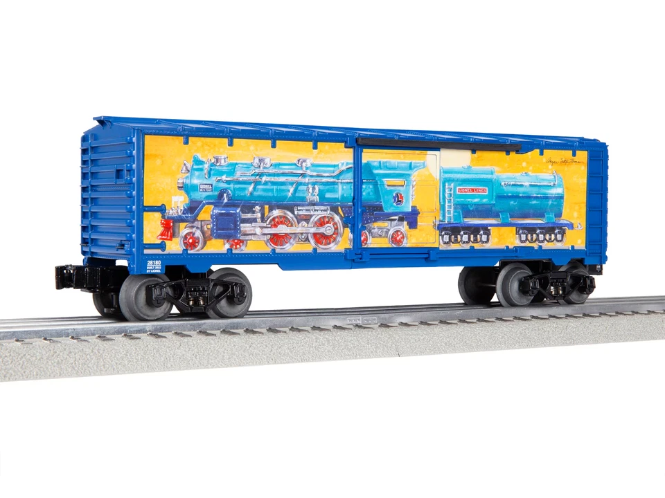 LIONEL  2228180 Angela Trotta Thomas Blue Comet Boxcar O GAUGE. NEW IN THE BOX - Image 1 of 1