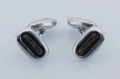 Hermès / Manschettenknöpfe - Silber Vintage Manschettenknöpfe - Gaétan de Per... - Bild 1 von 4