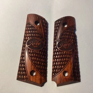 Empuñadura para KIMBER 1911 oficial/tamaño compacto patrón escala pez, TH - Imagen 1 de 6