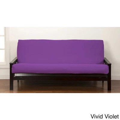 Cubierta futón tamaño completo color Crayola púrpura Foto 1 de 4