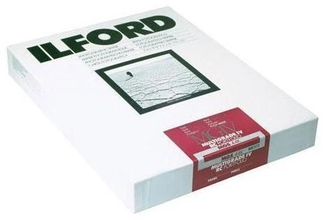 ILFORD MULTIGRADE IV RC Portfolio - B&W negative paper resin coated pearl variable grade 27.9 x 35.6 cm 50 sheets