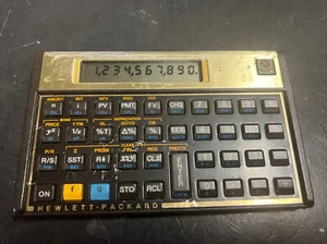 Vintage Hewlett Packard HP 12C Handheld Financial & Business Calculator New Batt - Picture 1 of 12