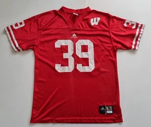 Camiseta Wisconsin Badgers NFL Adidas Hierro Grid Fútbol Americano XL #39 - Imagen 1 de 6