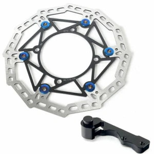For Kawasaki KX250 KX125 Front Brake Rotor & Adapter KX450F KX250F KLX450R 07-24 - Picture 1 of 8