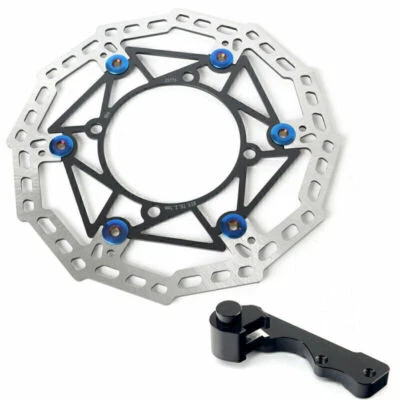 Rotor de freno delantero y adaptador para Kawasaki KX250 KX125 KX450F KX250F KLX450R 07-24 Foto 1 de 4