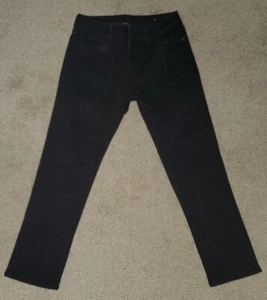 Pantalones de mezclilla elásticos American Eagle Next Level Flex 2019 negros ajustados rectos 30x30 🤩 - Imagen 1 de 21