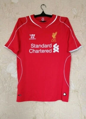 Camiseta de fútbol local Liverpool 2014 - 2015 Warrior talla S Foto 1 de 4