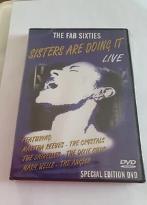 New DVD Sealed The Sisters Are Doing It Live Special Edition 2005 Rare Motown  - Imagen 1 de 4