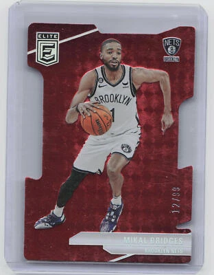 2023-24 Donruss Elite #200 Mikal Bridges Aspirations #/99 - Image 1 of 2