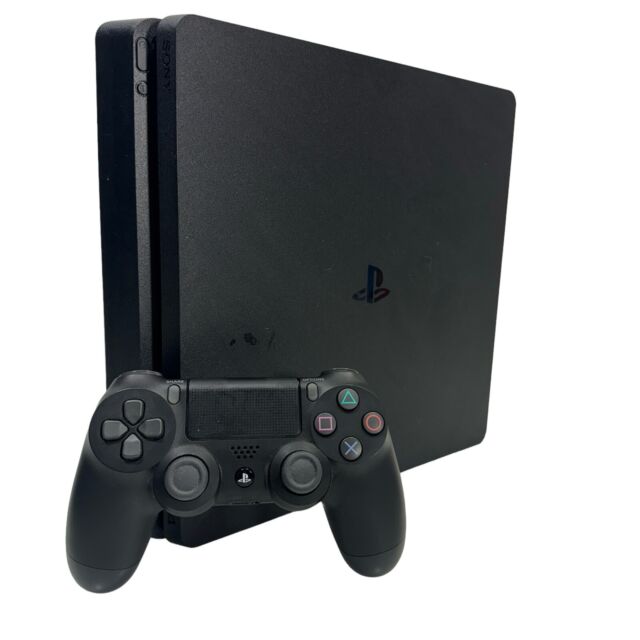 Ps4 Playstation 4 Slim 500GB +2 Controles Novos + 1 Jogo