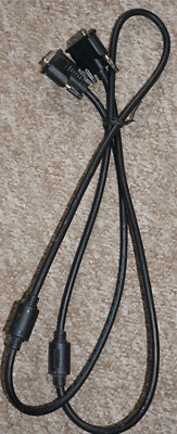 Black DVI to DVI cable - Image 1 of 2