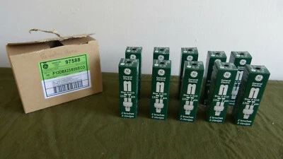 Box of 10 - GE 97588 F13DBX23/835/ECO 13W Biax D ECO GX23-2 Fluorescent Lamp - Image 1 of 4