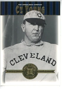 2001 Upper Deck Hall of Famers Cooperstown Collection #23 Cy Young Indians - Picture 1 of 2