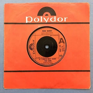 Mike Berry - If I Could Only Make You Care - Polydor POSP-202 Ex Condition  - Imagen 1 de 3
