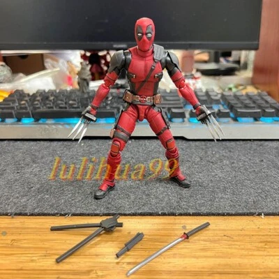 1/12 Scale SHF Deadpool3 Action Figure 6" Collectible Toys Model New (No box) - Image 1 of 4
