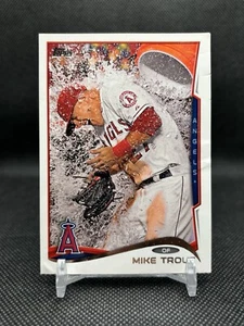 2014 Topps Mike Trout Gatorade  Bath SP #1 Angels *READ DESCRIPTION*  - Picture 1 of 2
