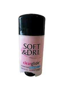 Soft & Dri Invisible Solid Clear Glide Powder Soft Anti-Perspirant *CRACKED* - Picture 1 of 2