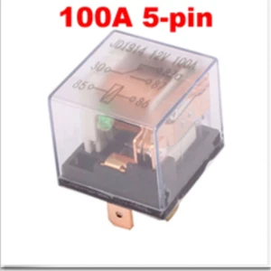 Relé SPDT 12V 100A 5 pines automotriz impermeable 12V con LED verde - Imagen 1 de 4