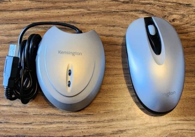 Vintage Kensington USB Wireless Mouse Set K72223 Cordless Mouse USB Receiver NOS - Image 1 of 4
