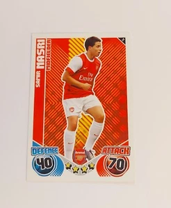 Match Attax Premier League 2010/11 Samir Nasri Arsenal No 11 Base Card - Picture 1 of 2
