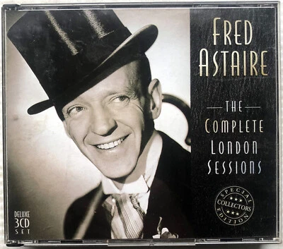 Fred Astaire Complete London Sessions (3-Disc CD Box Set, 1999) LIKE NEW - Image 1 of 4