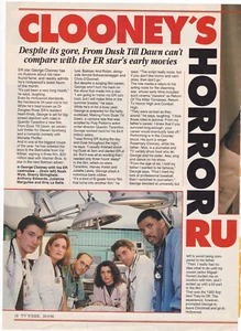 George Clooney interview - TV Week 23 March 1996 - 3 pages - Picture 1 of 1