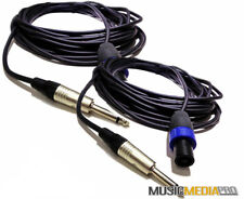 VONYX 177.709 Professional DJ Disco PA Speaker Cable NL2 Twist Lock Lead 15m 