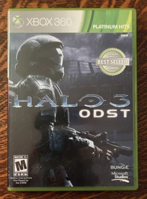 VIDEO GAME~ X-BOX 360~ PLATINUM HITS~ 2004~ HALO 3 ODST - Image 1 of 4