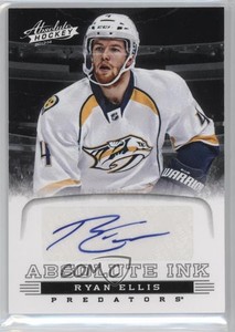 2013-14 Panini Boxing Day Absolute Ink Ryan Ellis #5 Auto