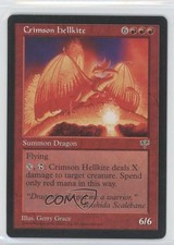 1996 Magic: The Gathering - Mirage Crimson Hellkite n0n