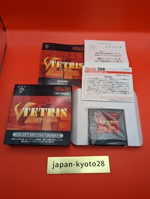 V Tetris BPS Nintendo Virtual Boy Box From Japan jp - Image 1 of 4
