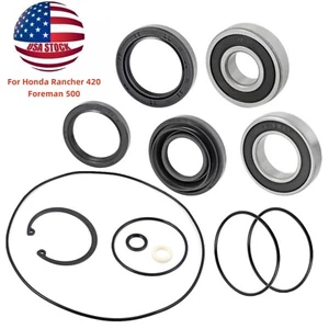For Rear Axle Wheel bearing seal O-RING kit 2014 -2022 Honda Foreman 500 TRX500 - Picture 1 of 12