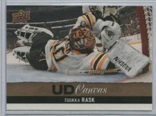 TUUKKA RASK 2013-14 Upper Deck Series 1 Base CANVAS 