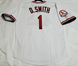 AUTHENTIC MAJESTIC OZZIE SMITH MEDIUM, ST. LOUIS CARDINALS TBC Jersey USA 6240 - Picture 1 of 9