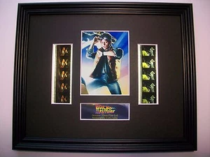 BACK TO THE FUTURE Framed Movie Film Cell X 10 - compliments dvd book poster - Picture 1 of 3