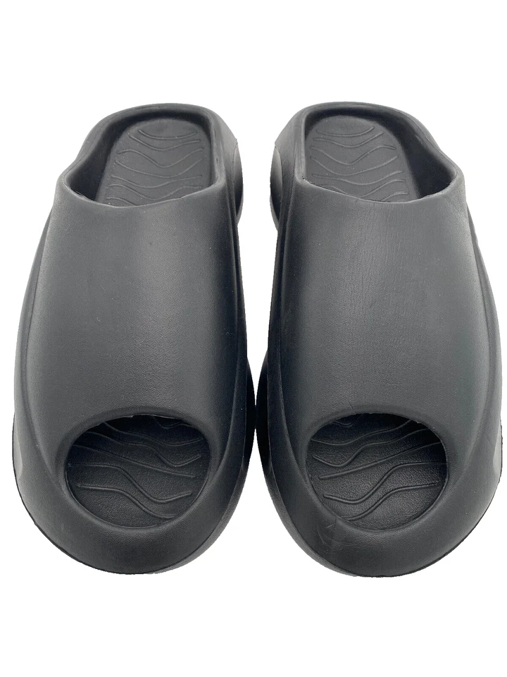 Тапочки мужские черный пены размер 42/43 толщиной низ платформы мягкие туфли - Изображение 1 из 4