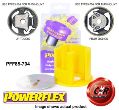 Powerflex Low Engine Mt Bush Fits VW Tiguan 5N Mid 08 PFF85-704 - Image 1 of 4