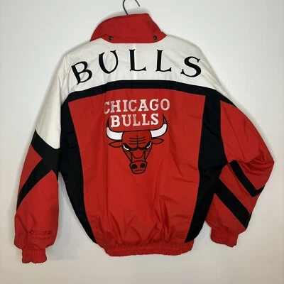 Vintage Chicago Bulls Mens M Insulated Jacket Nutmeg By Campri - Image 1 of 4