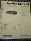 Panasonic SL-HM50B Plattenspieler Serviceanleitung 