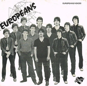 EUROPEANS europeans / voices U.K. HEARTBEAT 45rpm 2_new wave 1978 pic sleeve - Picture 1 of 2
