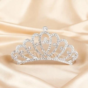 Wedding Party Crown Hair Comb Wedding Hair Accessory Timeless Elegance - Picture 1 of 8